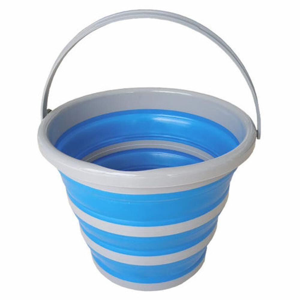 Balde Dobrável BOMPACK 10L Azul