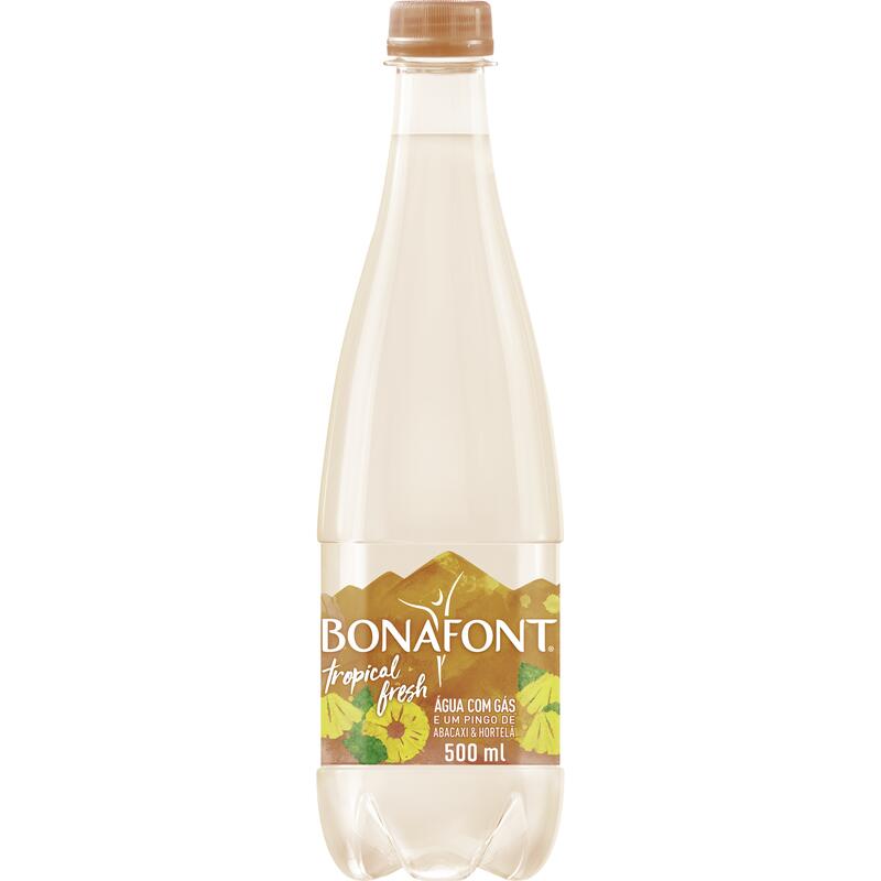 Água Mineral Tropical Fresh Bonafont Com gás 500ml