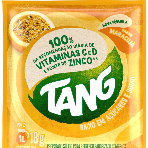 Refresco em pó Tang Maracujá 18g