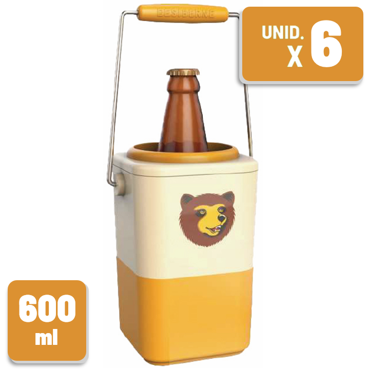 Cervegela Cervejaria Colorado Plástico 600ml Caixa c/ 6 un