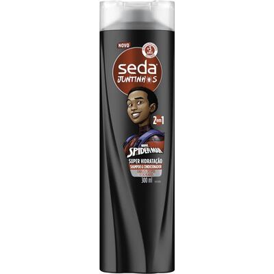 Shampoo Infantil Spider-Man Seda 2 em 1 Super Hidra 300ml