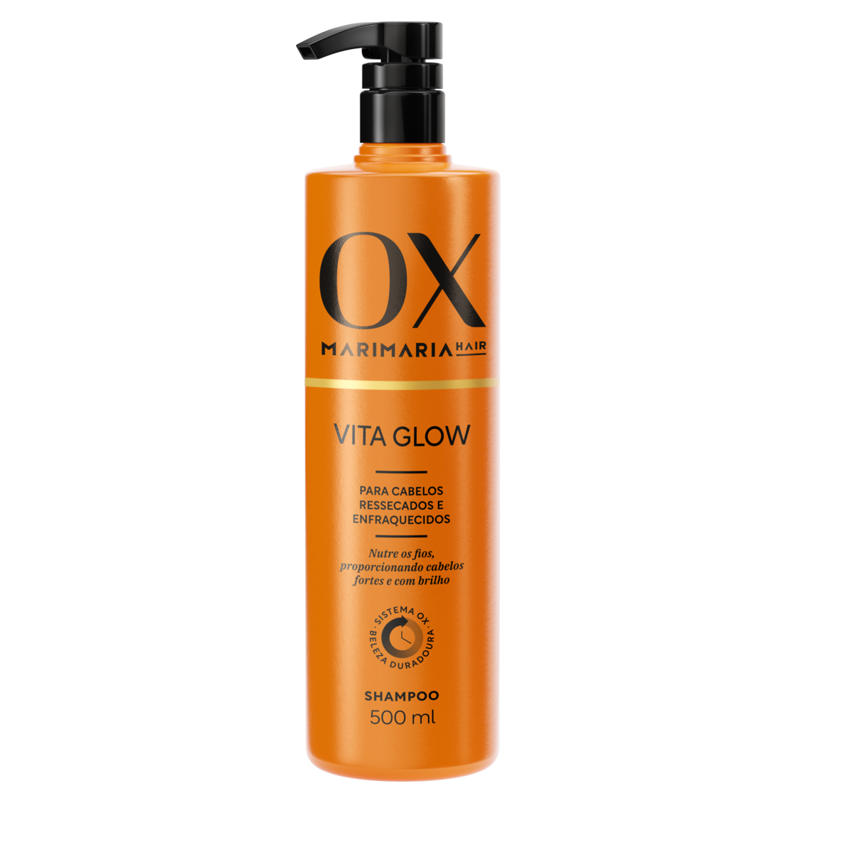 Shampoo Mari Maria Hair OX Vita Glow Frasco 500ml