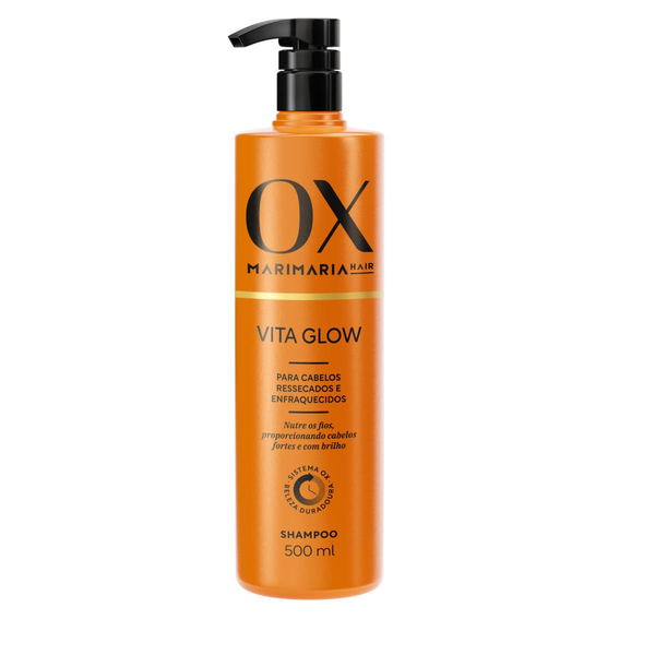 Shampoo Mari Maria Hair OX Vita Glow Frasco 500ml