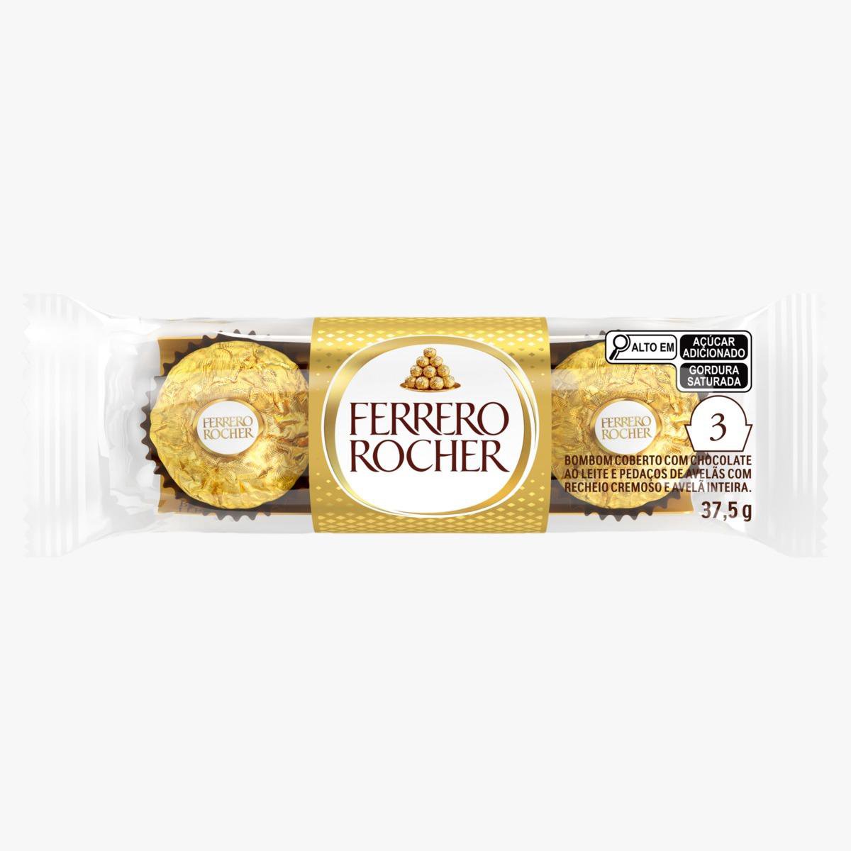 Bombom Ferrero Rocher 3un