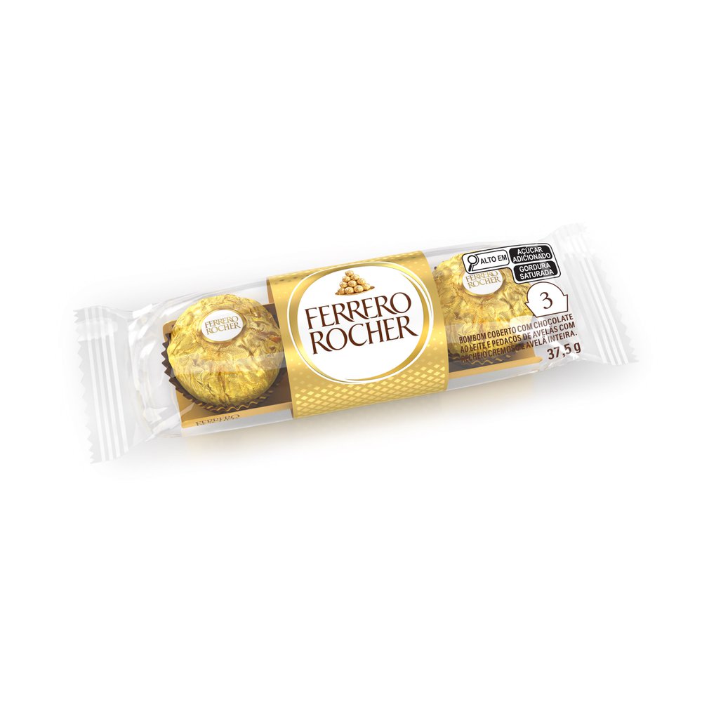 Bombom Ferrero Rocher 3un