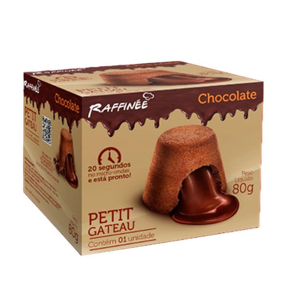 Sobremesa Raffinée Petit Gateau Chocolate 80g