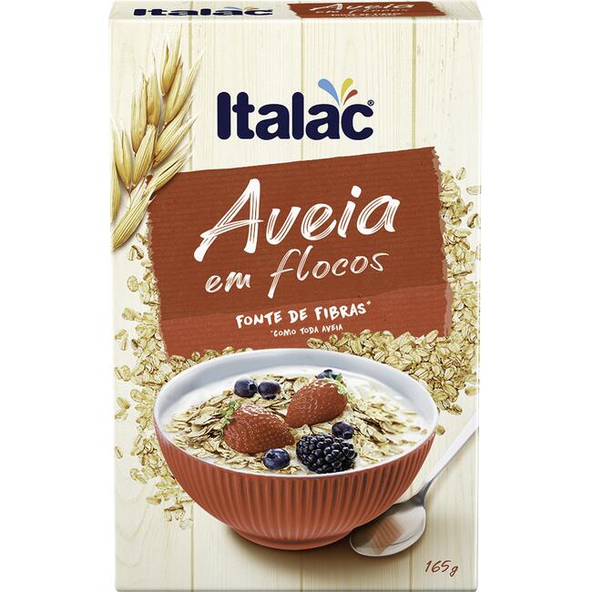 Aveia em Flocos Italac 165g
