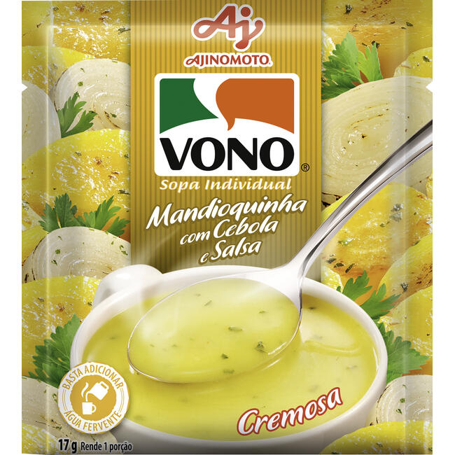 Sopa VONO mandioquinha, cebola e salsa 17g