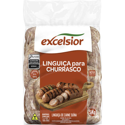 Linguiça para Churrasco Excelsior 5kg