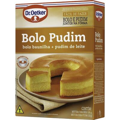 Mistura para Bolo Dr. Oetker Pudim 310g