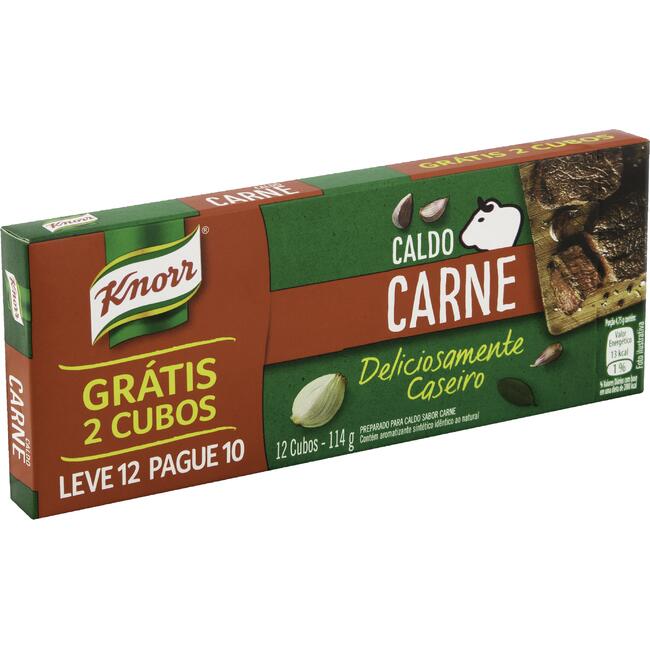 Caldo Knorr Carne 114g
