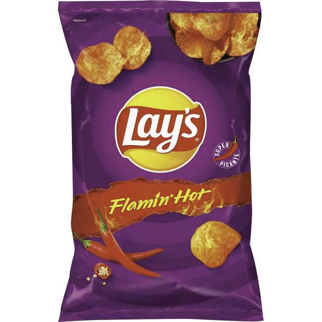 Salgadinho Batata Lay's Flamin Hot 86g