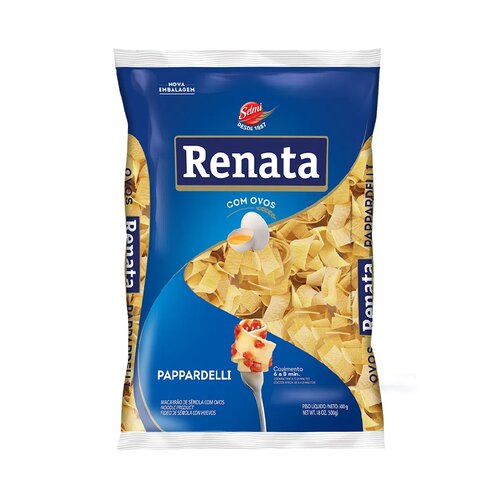 Massa com Ovos Renata 500g - Pappardelle