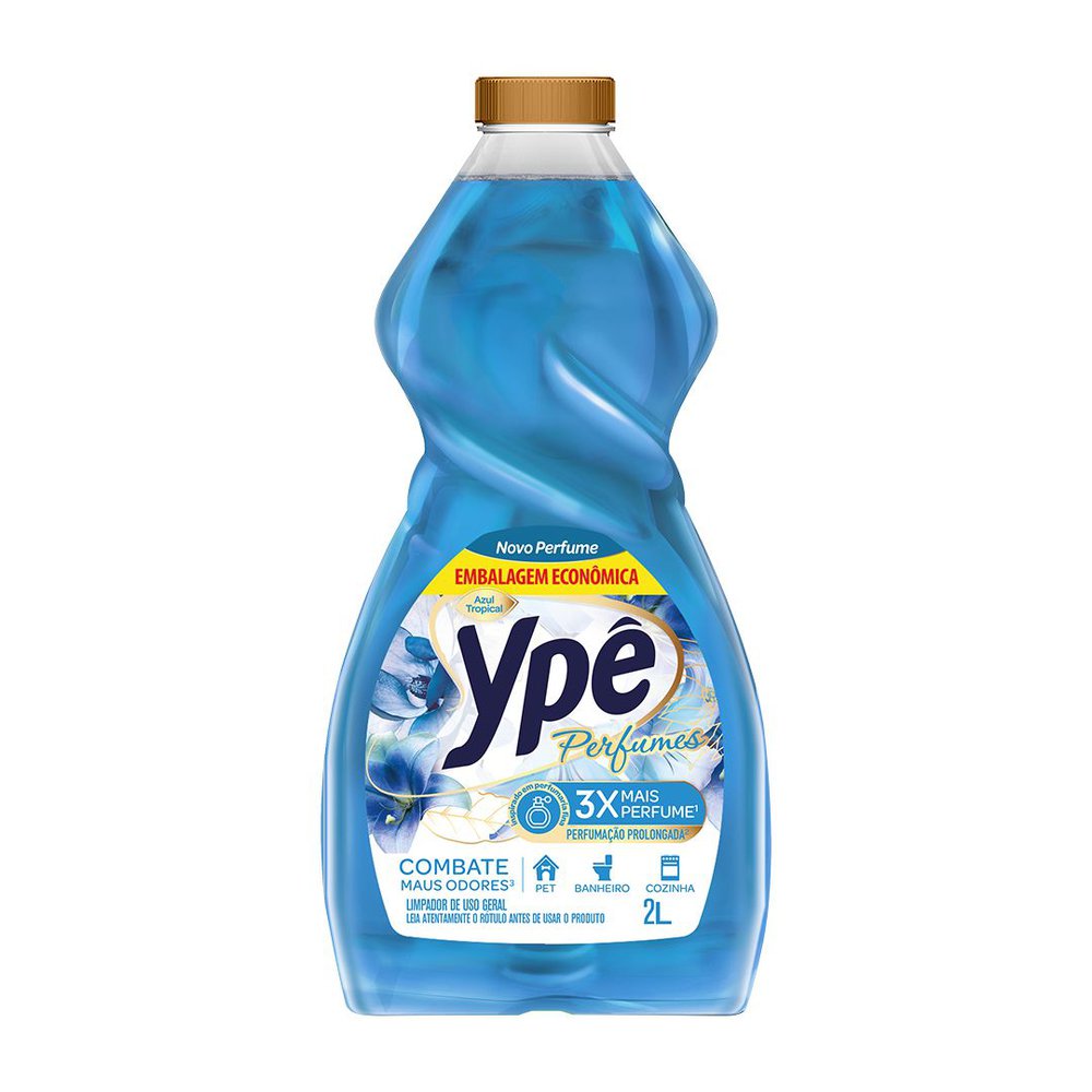 Limpador Perfumado Ypê Premium Azul Tropical 2L