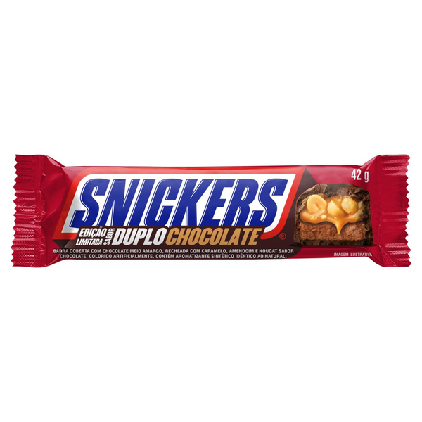 Chocolate Snickers 42g - Duplo Chocolate