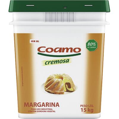 Margarina Coamo Sem sal 15kg