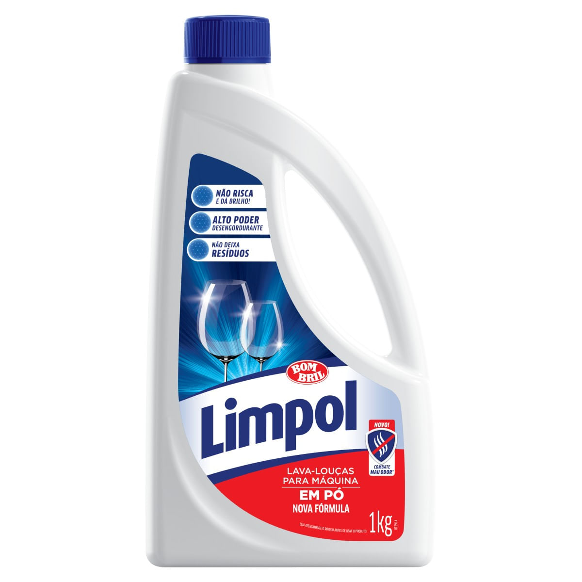 Lava-Louças Pó para Máquina Limpol Frasco 1kg