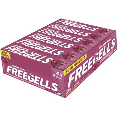 Drops Freegells Morango 12 un