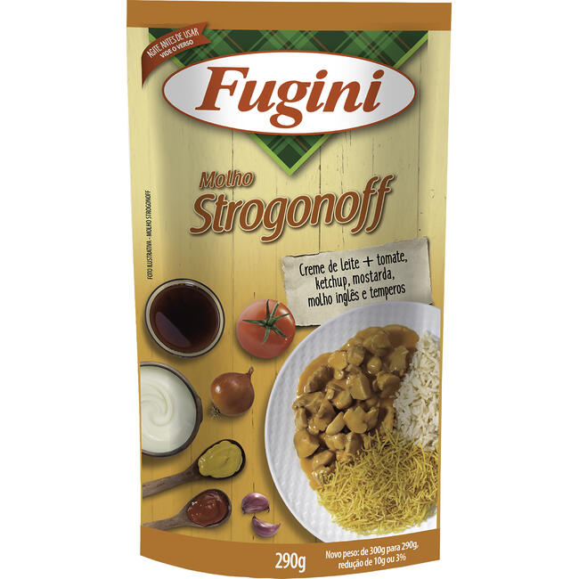 Molho Strogonoff Fugini 290g