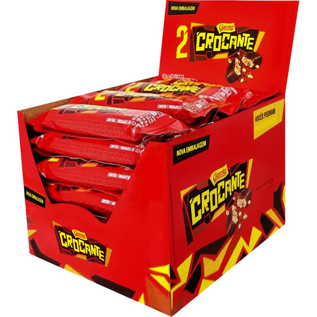 Chocolate Garoto Crocante 30x25g