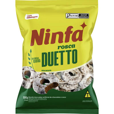 Biscoito Rosca Ninfa Duetto 500g