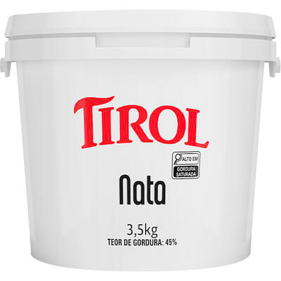 Creme de Leite Nata Tirol 3,5kg