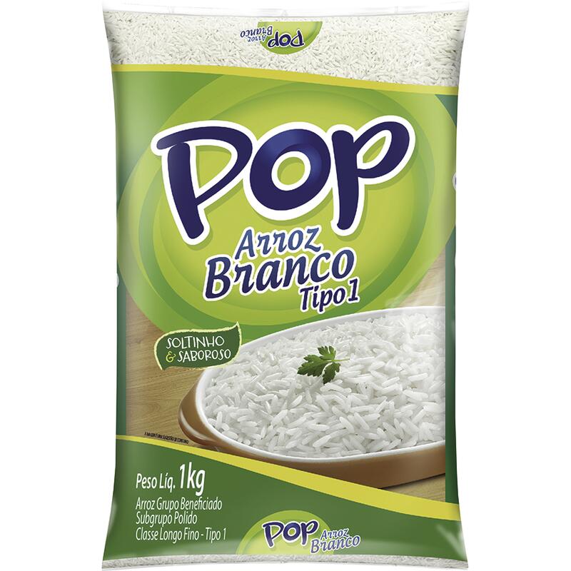 Arroz Pop Agulhinha - Tipo 1 1kg