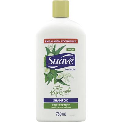 Shampoo Suave Babosa e Pepino 750ml