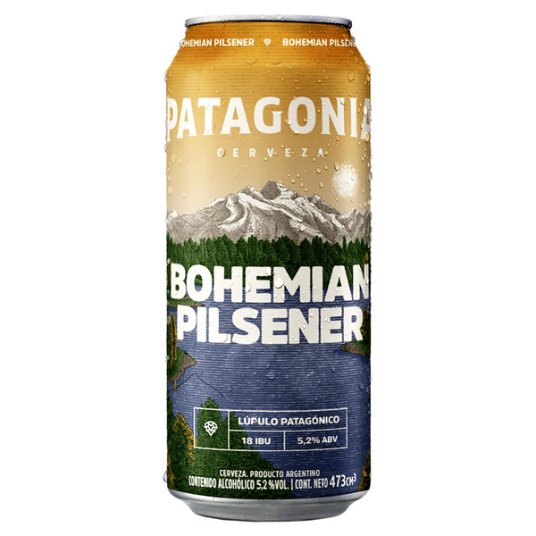 Cerveja Brasileira PATAGONIA Bohemian Pilsener 473ml