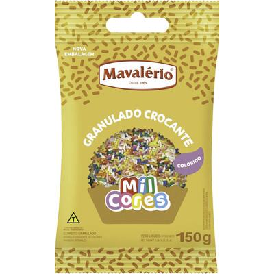 Chocolate Granulado Mavalério Colorido 150g