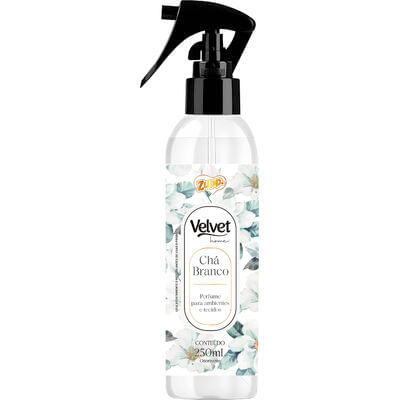 Desodorizador Spray Velvet Chá Branco 250ml
