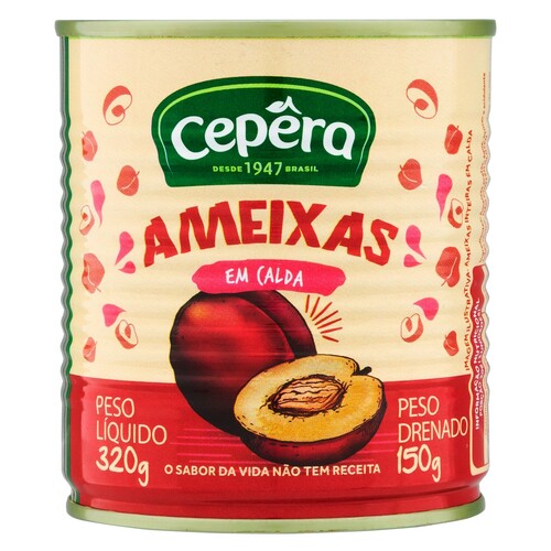 Ameixas em Calda Cepêra 150g