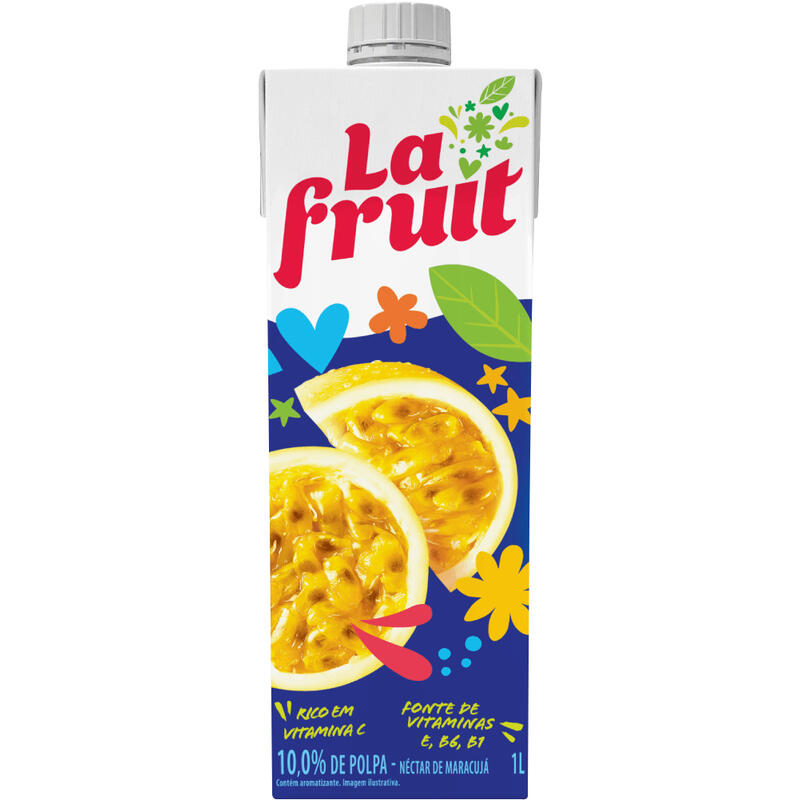 Suco Néctar La Fruit Maracujá 1L
