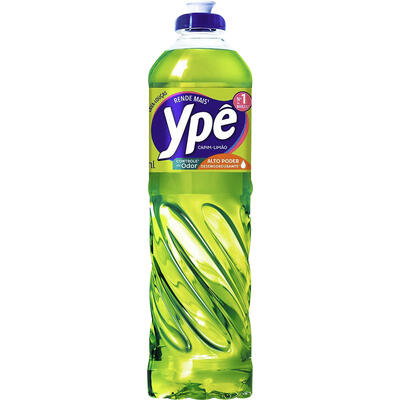 Detergente Líquido Ypê Capim Limão Verde 500ml