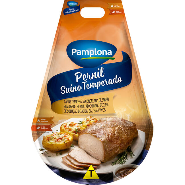 Pernil Suíno S/ Osso Temp Pamplona Cong Preço por quilo na peça