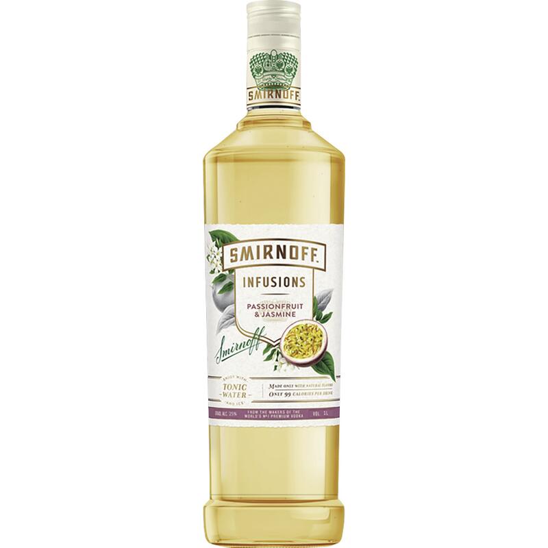 Vodka Smirnoff Passionfruit e Jasmine 998ml