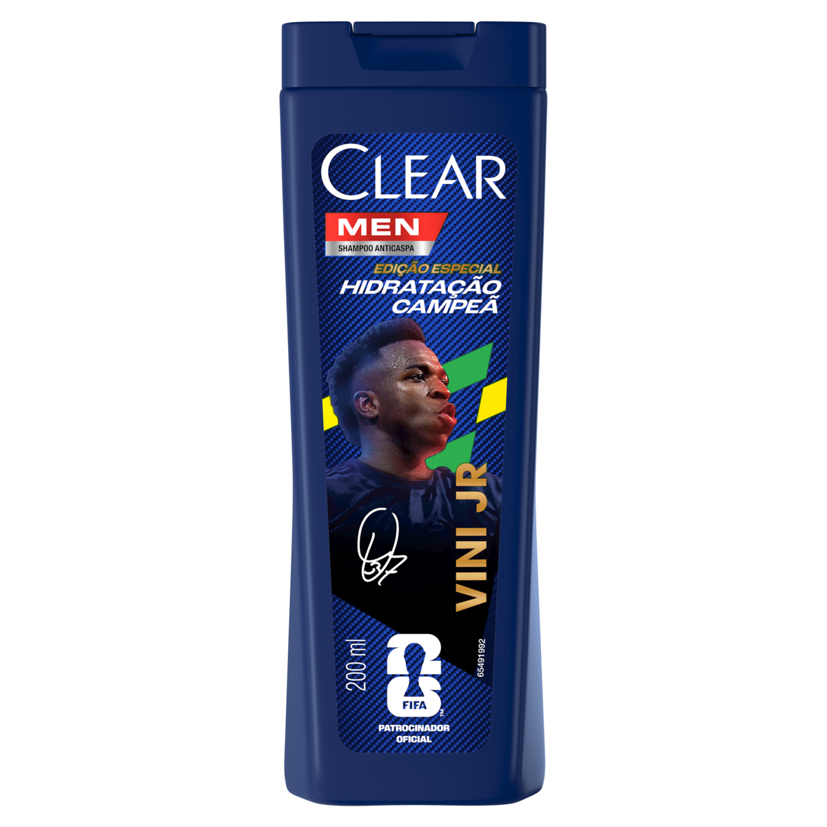 Shampoo CLEAR Men Hidratação Campeã 200ml