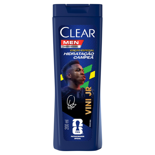 Shampoo CLEAR Men Hidratação Campeã 200ml