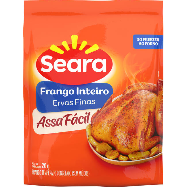Frango Assa Fácil Seara Congelado Preço por quilo na peça