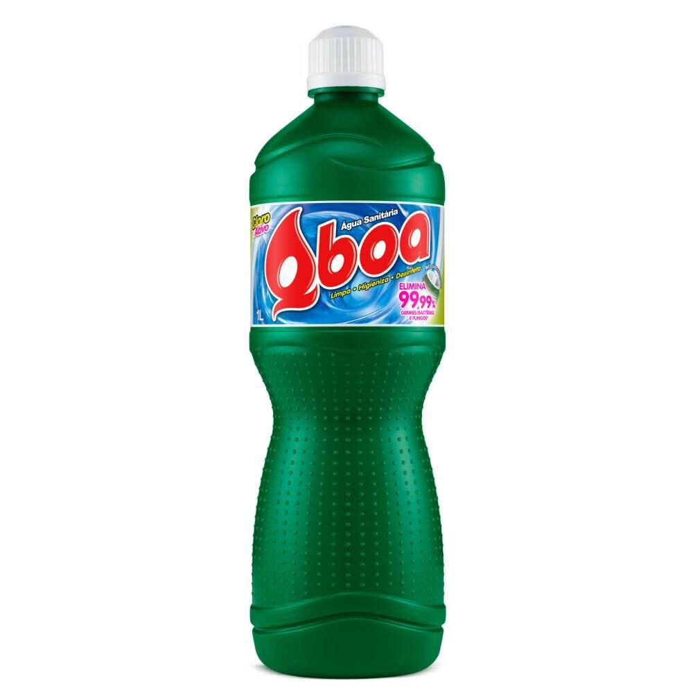 Água Sanitária Qboa 1L