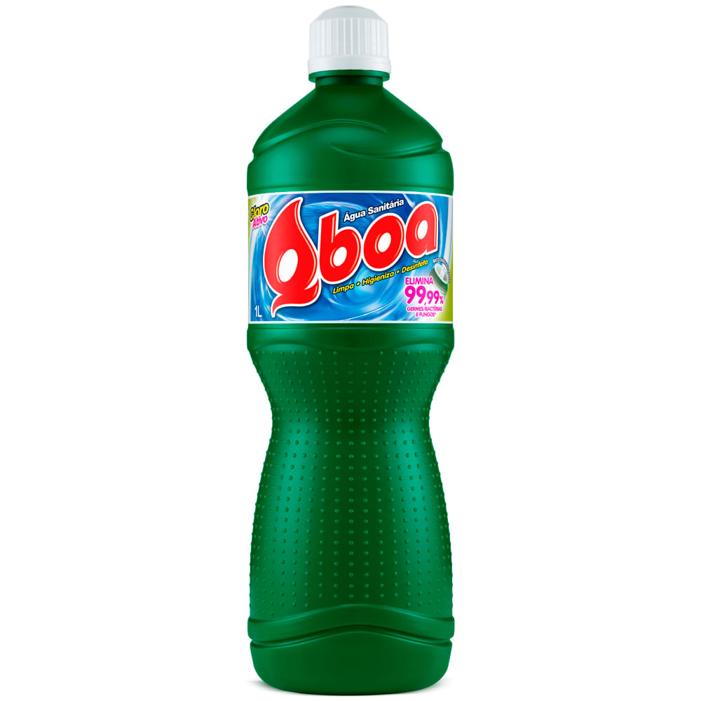 Água Sanitária Qboa 1L