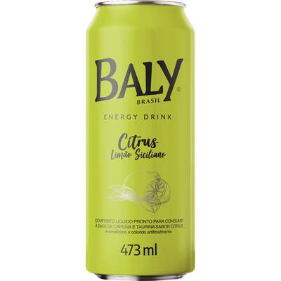 Energético Baly Limão Siciliano 473ml