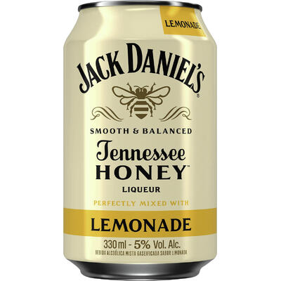 Bebida Alcoólica Mista Jack Daniel's Honey Lemonade 330ml