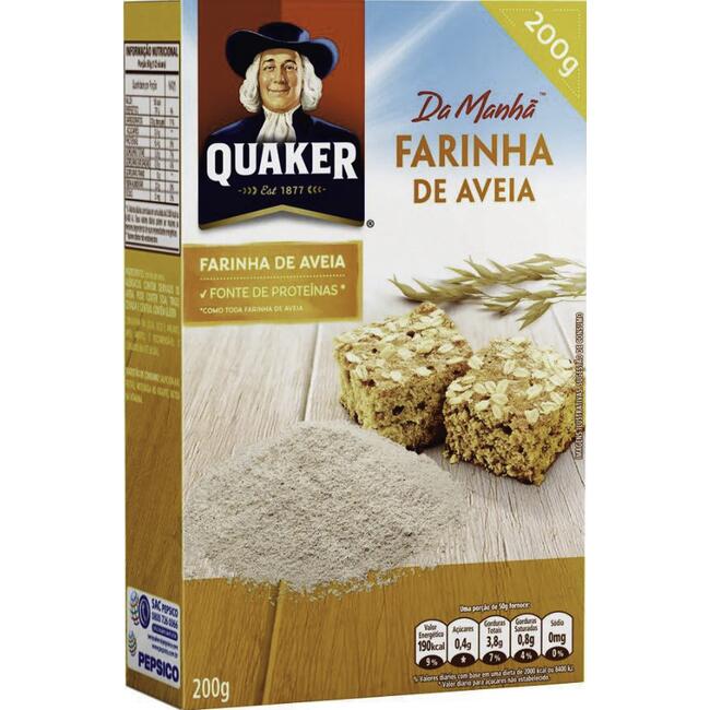 Farinha de Aveia Quaker Regular 200g