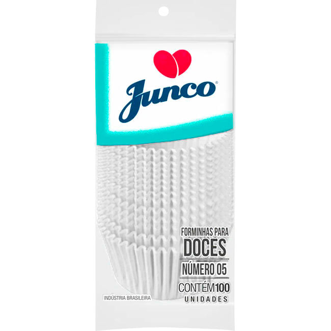 Forma de Papel Junco N°5 Branca 100 un
