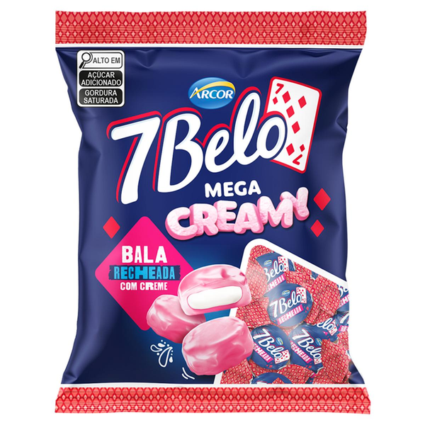 Bala 7 Belos Arcor 90g - Creamy