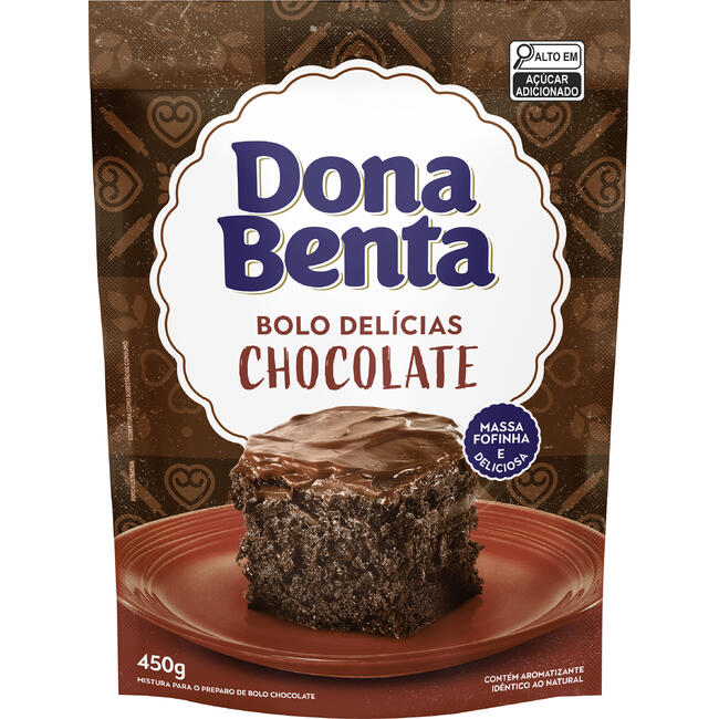 Mistura para Bolo Dona Benta Chocolate 450g