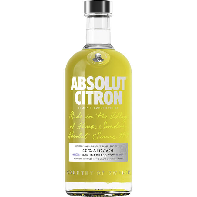 Vodka Absolut Citron 750ml