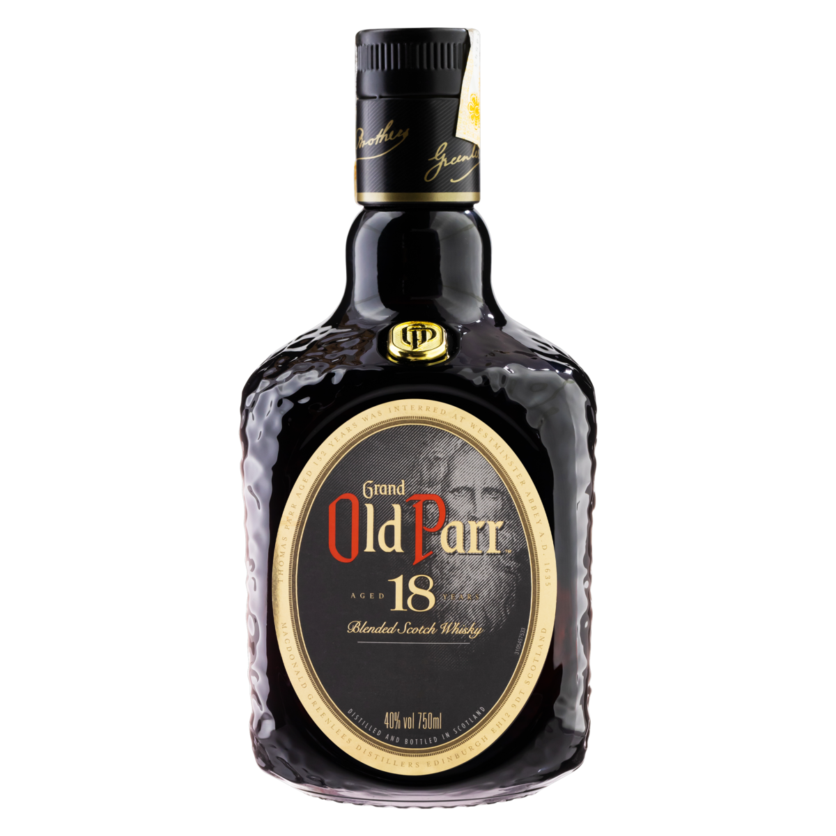 Whisky Escocês Blended 18 Anos Grand Old Parr Garrafa 750ml