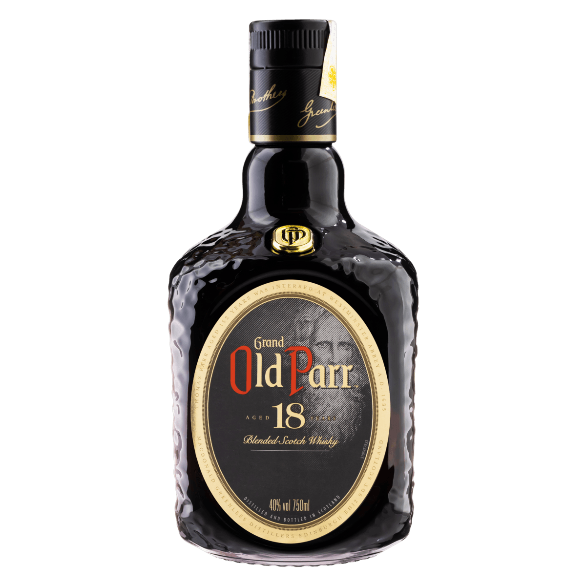 Whisky Escocês Blended 18 Anos Grand Old Parr Garrafa 750ml